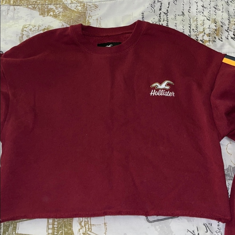 cropped holister t